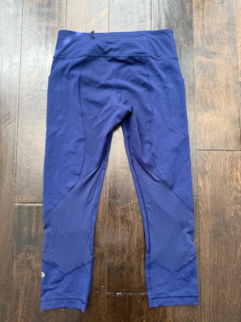 Lululemon Fast and Free high-rise cropped purple leggings size 6